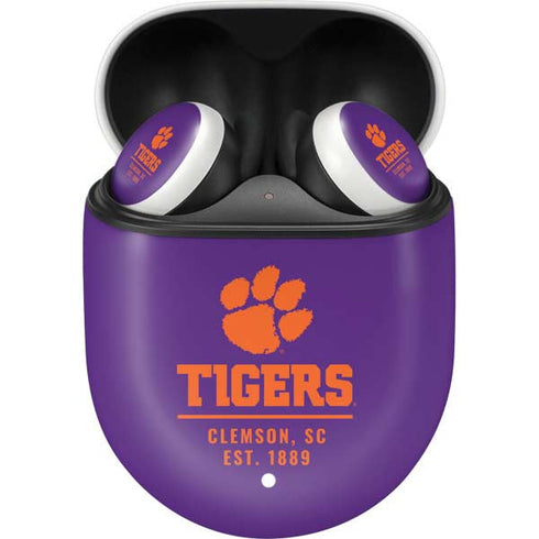 Clemson University Tigers Est 1889 Google Pixel Buds Skin